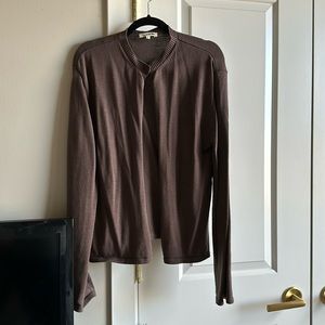 Djerf Avenue brown cardigan